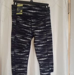 Xersion black and white active bottom